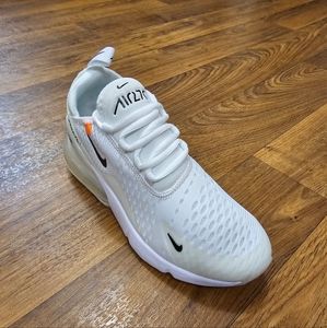 White Black Mesh Nike Air Shoes